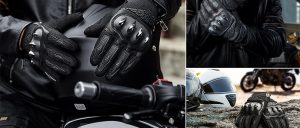 Riding Full Sefty Leather Gloves