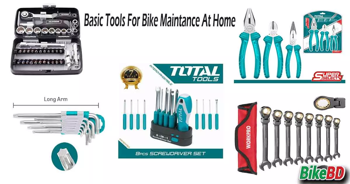 Basic Tools For Bike Maintenance At Home